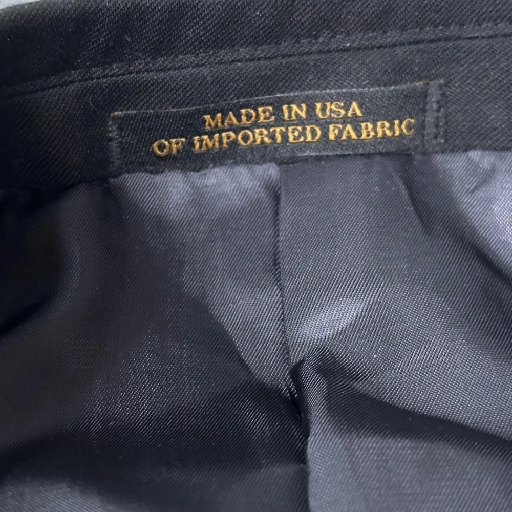 Jos A Bank Reserve by Joseph Abboud Mens 40S‎ Black Wool 2-Button Suit Jacket